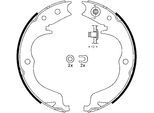ATE Bremsbackensatz, Feststellbremse 03013730152 für Peugeot MITSUBISHI Subaru