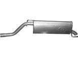 POLMO Endschalldämpfer 07441 hinten für Opel Fiat