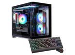 GAMEMAX Gaming-PC "HYPE-M BK 8011 AMD Ryzen 5 7500F 16GB DDR5 1TB SSD RX 9070", schwarz, Microsoft Windows 11 Home (64 Bit), 16 GB RAM 1.000 GB SSD, Desktop-PCs, Windows 11, DDR5 RAM, Gaming-PC