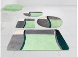 Badematte OTTO HOME "Belio, Badvorleger, Badezimmer Teppich" Gr. 2, grün, H:20mm, Kunstfaser, Badematten, Badematte, Badematte, Badteppich, Badematten auch als 2 tlg. Set erhältlich, bunt