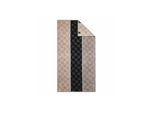 Handtuch JOOP "Handtuch Cornflower Stripes 1er Pack", braun (graphit), B:80cm, Obermaterial: 100% Baumwolle CO., Handtücher, Handtuch