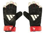 Torwarthandschuhe ADIDAS PERFORMANCE "PREDATOR TRAINING", Gr. 9, schwarz, schwarz, lucid rot, Obermaterial: 100% Polyurethan, Handschuhe Torwarthandschuhe