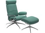 Relaxsessel STRESSLESS "Paris", grün (aqua grün paloma), B:80cm H:98cm T:75cm, Leder BATICK: BATICK ist ein leicht korrigiertes, durchgefärbtes und genarbtes Möbelleder, bei dem die meisten Unebenheiten und Spuren in der Regel entfernt wurden.;Leder PALOMA: PALOMA ist ein durchgefärbtes Semianilin-Möbelleder mit natürlicher Narbung.;ROHLEDER Stoff Q2 FARON: Ein fester zuverlässiger Bouclé mit eine