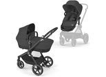 Kinder-Buggy CYBEX "Cybex Gold, Eos Lux", Baby, schwarz (moon schwarz), Kinderwagen Kinder-Buggy