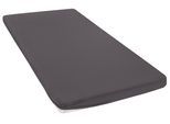 Spannbettlaken OTTO HOME "Topper Basic, in Gr. 90x200, 140x200 oder 180x200 cm", anthrazit, B:180cm L:200cm, Microfaser-Jersey, Obermaterial: 100% Polyester, Bettlaken, Spannbettlaken, Baumwolle, Matratzen bis 8 cm Höhe, Bettlaken, Spannbetttuch, Laken