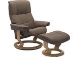 Relaxsessel STRESSLESS "Mayfair", braun (mole batick), B:79cm H:101cm T:73cm, Leder BATICK: BATICK ist ein leicht korrigiertes, durchgefärbtes und genarbtes Möbelleder, bei dem die meisten Unebenheiten und Spuren in der Regel entfernt wurden.;Leder PALOMA: PALOMA ist ein durchgefärbtes Semianilin-Möbelleder mit natürlicher Narbung.;ROHLEDER Stoff Q2 FARON: Ein fester zuverlässiger Bouclé mit einem