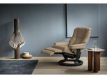 Relaxsessel STRESSLESS "Mayfair", braun (sand dinamica), B:88cm H:102cm T:76cm, Leder BATICK: BATICK ist ein leicht korrigiertes, durchgefärbtes und genarbtes Möbelleder, bei dem die meisten Unebenheiten und Spuren in der Regel entfernt wurden.;Leder PALOMA: PALOMA ist ein durchgefärbtes Semianilin-Möbelleder mit natürlicher Narbung.;ROHLEDER Stoff Q2 FARON: Ein fester zuverlässiger Bouclé mit ein