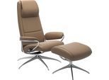 Relaxsessel STRESSLESS "Paris", braun (almond paloma), B:80cm H:110cm T:74cm, Leder BATICK: BATICK ist ein leicht korrigiertes, durchgefärbtes und genarbtes Möbelleder, bei dem die meisten Unebenheiten und Spuren in der Regel entfernt wurden.;Leder PALOMA: PALOMA ist ein durchgefärbtes Semianilin-Möbelleder mit natürlicher Narbung. ROHLEDER Stoff Q2 FARON: Ein fester zuverlässiger Bouclé mit einem