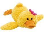 Kuscheltier NICI "Spring Summer, Ente Pooline, 35 cm liegend", gelb, Plüschfiguren, KinderB:32cm H:17cm L:35cm, Kuscheltier, B:32cm H:17cm L:35cm