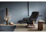 Relaxsessel STRESSLESS "Mayfair", schwarz (schwarz batick), B:88cm H:102cm T:76cm, Leder BATICK: BATICK ist ein leicht korrigiertes, durchgefärbtes und genarbtes Möbelleder, bei dem die meisten Unebenheiten und Spuren in der Regel entfernt wurden.;Leder PALOMA: PALOMA ist ein durchgefärbtes Semianilin-Möbelleder mit natürlicher Narbung.;ROHLEDER Stoff Q2 FARON: Ein fester zuverlässiger Bouclé mit