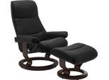 Relaxsessel STRESSLESS "View", schwarz (schwarz paloma), B:78cm H:105cm T:78cm, Leder BATICK: BATICK ist ein leicht korrigiertes, durchgefärbtes und genarbtes Möbelleder, bei dem die meisten Unebenheiten und Spuren in der Regel entfernt wurden.;Leder PALOMA: PALOMA ist ein durchgefärbtes Semianilin-Möbelleder mit natürlicher Narbung.;ROHLEDER Stoff Q2 FARON: Ein fester zuverlässiger Bouclé mit ein