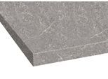 Arbeitsplatte OPTIFIT "Luzern", marmorfarben grau, B:230cm H:3,8cm T:60cm, Holzwerkstoff, Tischplatten, Arbeitsplatte, 38 mm stark, Tiefe 60 cm, große Auswahl an Breiten