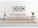 Big-Sofa TRENDMANUFAKTUR "Braga, toller Sitzkomfort, Designsofa", beige (sand), B:300cm H:72cm T:107cm, 88% Polyester, 12% Polyacrl, Sofas, Big-Sofa, in moderner Optik, mit hochwertigem Kaltschaum