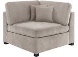 Sofaelement HOME AFFAIRE "Skara", beige (natur), B:100cm H:86cm T:100cm, Polsterelemente, Sofaelement, Modul zum eigenen Zusammenstellen, in vielen Bezugsqualitäten