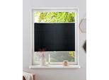 Plissee OTTO HOME "DAHRA - in Crush-Optik" Gr. 6, grau (anthrazit), B:90cm H:130cm, Obermaterial: 100% Polyester, Plissees, Plissee, Fixmaß, Bestseller mit über 5500 4,5-Sterne-Bewertungen, Klemmträger