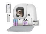 PetKit Pura Max 2 Selbstreinigende Katzentoilette, 76 l Katzentoilette, selbstreinigend, xSecure, Geruchsbeseitigung, App-Steuerung, großes Fassungsvermögen, für mehrere Katzen