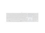 SPEEDLINK RIVA Slim Metal Scissor Keyboard, white - DE Layout