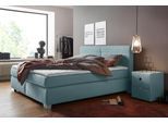Nachtkonsole JOCKENHÖFER GRUPPE "Lancy", blau (blau 474, 03), B:42,5cm H:53cm T:45cm, Glas, Holzwerkstoff, Sideboards, Nachtkonsole, mit LED-Beleuchtung
