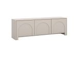 Boxxx Lowboard Arco, Kaschmir, Holzwerkstoff, 2 Fächer, 153.5x51x35 cm, Typenauswahl, Beimöbel erhältlich, stehend, in verschiedenen Größen erhältlich, Wohnzimmer, Wohnwände, Lowboards, Lowboards stehend