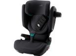 Britax Römer Kinderautositz Kidfix Pro, Schwarz, Textil, 48x83x42 cm, ECE R 129 i-Size, abnehmbarer und waschbarer Bezug, höhenverstellbare Kopfstütze, optimaler Aufprallschutz, schadstoffgeprüft, schnell leicht im Auto montierbar, Seitenaufprallschutz, Isofix-Befestigung, Baby on Tour, Kindersitze, Kindersitze I-Size 100-150cm