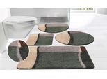 Badematte OTTO HOME "Belio, Badvorleger, Badezimmer Teppich" Gr. 7, dunkelgrün, H:20mm, Kunstfaser, Badematten, Badematte, Badematte, Badteppich, Badematten auch als 2 tlg. Set erhältlich, bunt