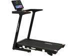 Laufband CHRISTOPEIT SPORT "Laufband TM 4000 S", schwarz, Laufbänder, ohne Unterlegmatte, bis max. 16 km/h, klappbar, 120 kg max. Benutzergewicht, B:74cm H:134cm L:142cm