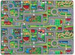 Kinderteppich "Spielteppich STREETS, Made in Belgium", bunt, B:160cm H:5mm L:200cm, Polyamid, PRIMAFLOR-IDEEN IN TEXTIL, Teppiche, Kinderteppich, Straßen-Teppich, Straßenbreite ca. 9 cm, Kinderzimmer