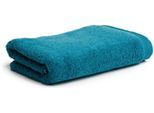 Handtücher MÖVE "Superwuschel", blau (lagoon), B:60cm L:110cm, Walkfrottee, Baumwolle, Handtücher, Handtuch mit Bordüre, 100% Premium Cotton Baumwolle, einfarbig, weich