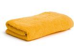 Handtücher MÖVE "Superwuschel", gold (goldfarben), B:60cm L:110cm, Walkfrottee, Baumwolle, Handtücher, Handtuch mit Bordüre, 100% Premium Cotton Baumwolle, einfarbig, weich