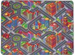 Kinderteppich "Spielteppich BIG CITY, Made in Belgium", bunt, B:160cm H:5mm L:200cm, Polyamid, PRIMAFLOR-IDEEN IN TEXTIL, Teppiche, Kinderteppich, Straßen-Teppich, Straßenbreite ca. 9 cm, Kinderzimmer