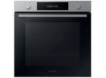 SAMSUNG Einbaubackofen "NV7B41307AS", Energieeffizienz: A+ (A+++-D), silber (silberfarben), B:59,5cm H:59,6cm T:57,1cm, Backöfen, Raumwunder - XXL-Innenraum mit 76L, langsam schließender Tür und WiFi, Einbaubackofen