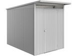 Gerätehaus BIOHORT "AvantGarde ECO Gr. A3", grau (silber, metallic), Stahl, Gerätehäuser, verschiedene Farben mit Standardtür