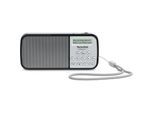 TechniSat TECHNIRADIO RDR portables DAB+/UKW Radio mit Akku, 1 W, USB weiß silber