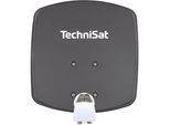 TechniSat DIGIDISH 33 Sat-Schüssel mit Twin-LNB & Wandhalterung, 2 TN schiefergrau