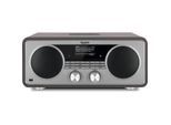 TechniSat DIGITRADIO 602 Kompaktanlage mit DAB, UKW, Internet, 70 W anthrazit/silber