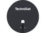 TechniSat TECHNITENNE 60 60 cm Satelliten-Schüssel mit Twin-LNB lichtgrau anthrazit