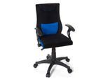 hjh OFFICE Kinderdrehstuhl KIDDY PRO AL Stoff mit Armlehnen