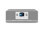 TechniSat DIGITRADIO 372 CD IR – 10 W Internetradio mit DAB+, CD, Fernbedienung silber