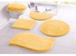 Badematte OTTO HOME "Merida, Badvorleger, Badezimmer Teppich" Gr. 80, gelb, H:32mm, Kunstfaser, Badematten, Badematte, Badteppich, Uni Farben, rechteckig, rund & als 2-tlg. Set erhältlich