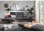 Ecksofa W.SCHILLIG "broadway, Designsofa mit tollem Sitzkomfort", grau (anthrazit s22), B:291cm H:94cm T:164cm, Flachgewebe S22 (100% Polyester), Sofas, Ecksofa, Sitztiefenverstellung, Kopfteil- & Seitenteilverstellung, Breite 291cm