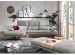 Ecksofa W.SCHILLIG "broadway, Designsofa mit tollem Sitzkomfort", grau (steel s22), B:291cm H:94cm T:164cm, Flachgewebe S22 (100% Polyester), Sofas, Ecksofa, Sitztiefenverstellung, Kopfteil- & Seitenteilverstellung, Breite 291cm