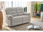 2-Sitzer JOCKENHÖFER GRUPPE "Sylt, B: 162 cm", grau, B:162cm H:103cm T:98cm, Sofas, 2-Sitzer, mit Relaxfunktion und Liegefunktion, Federkern-Polsterung