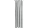 Vorhang NEUTEX FOR YOU "Libre-ECO", grau (hellgrau), B:142cm H:225cm, Jacquard, Polyester, Gardinen, Vorhang, nach Maß