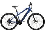 E-Bike ADORE "Enforce" Gr. 49, blau (blau, schwarz), Elektrofahrräder, 49cm, 29 Zoll (73,66cm), E-Bike, Pedelec, Elektrofahrrad für Damen u. Herren, MTB