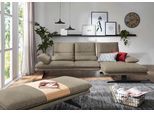 Ecksofa W.SCHILLIG "broadway, Designsofa mit tollem Sitzkomfort", schwarz (pepper s22), B:291cm H:94cm T:164cm, Flachgewebe S22 (100% Polyester), Sofas, Ecksofa, Sitztiefenverstellung, Kopfteil- & Seitenteilverstellung, Breite 291cm