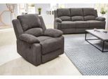 Sessel JOCKENHÖFER GRUPPE "Dakota, B: 97 cm, Sitzhöhe: 47 cm", grau (anthrazit), B:97cm H:97cm T:87cm, Sessel, Sessel, mit Relax- & Liegefunktion, Taschenfederkern-Polsterung