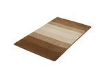 Badematte MEUSCH "Palace" Gr. 14, beige (kaschmir), H:23mm, Kunstfaser, Badematten, Badematte, Badteppich, gestreift, mit Farbverlauf, waschbar