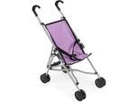 Puppenbuggy CHIC2000 "Mini-Buggy", lila (melange lila), Puppenwagen, KinderB:28cm H:55cm T:51cm, Kunststoff, Polyester, Stahl, B:28cm H:55cm T:51cm