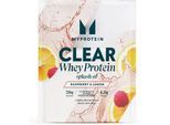 Myprotein Clear Whey Isolate (Sample) - 28G -1Portionen - Splash Of - Raspberry & Lemon