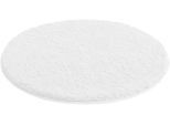Badematte OTTO HOME "Inga, Badezimmer Teppich, Badvorleger" Gr. 7, weiß, H:20mm, Polyester, Badematten, Badematte, Badteppich, unifarben, weich, als halbrund und rechteckig erhältlich